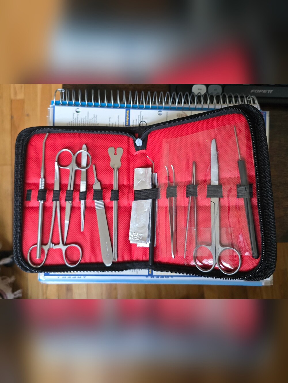 11 pcs Anatomy Student Dissection Kit Biology Lab